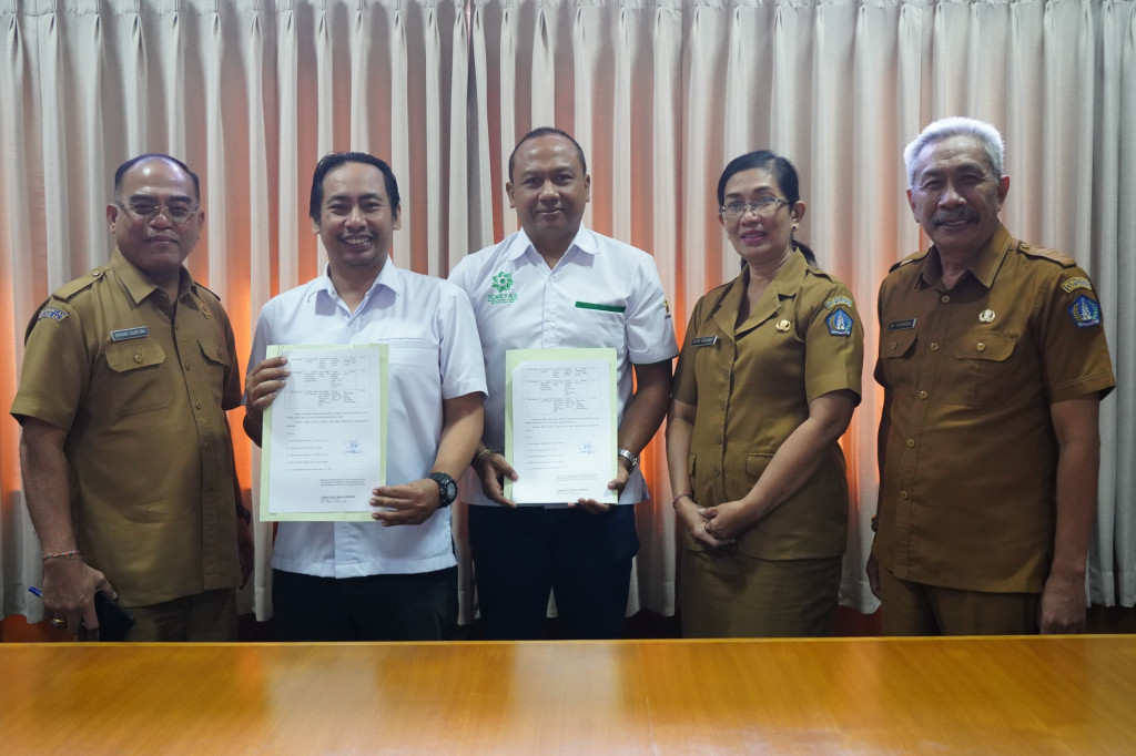 Penandatanganan Berita Acara Hasil Penilaian Substantif Usulan Proposal Anugerah Adi Karya Nugraha Kabupaten Badung Tahun 2025